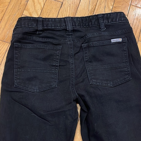 CARHARTT Slim Fit Skinny Leg black jeans. Size 6 Tall. EUC. - Picture 14 of 15
